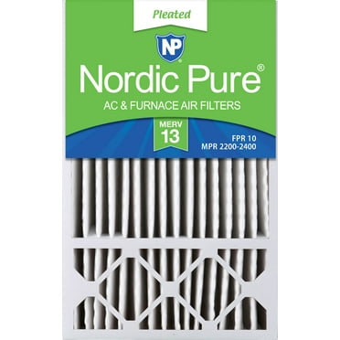 Nordic Pure 24_3/4x24_3/4x1 MERV 13 Pleated AC Furnace Air Filters 1 Pack Nordic Pure 24_3/4x24_3/4x1 MERV 13 Pleated AC Furnace Air Filters 1 Pack